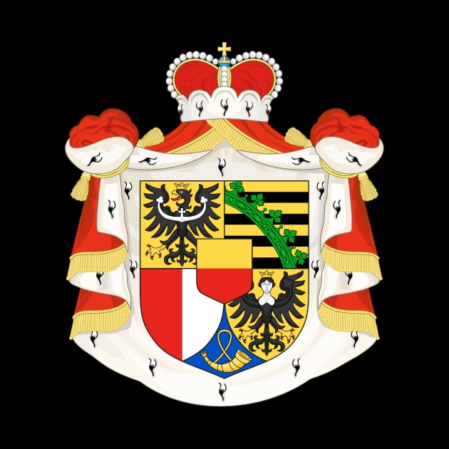 Coat of arms of Liechtenstein by Wickedcartoons