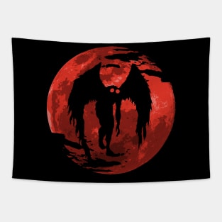 Night Mothman Tapestry