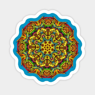 Autumn Mandala Magnet