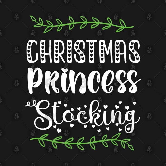 Christmas Princess Stocking by bob2ben