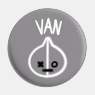 Glowing Van Pin