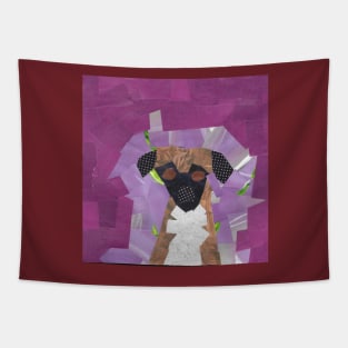 Purple Pupper Tapestry