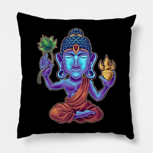 Buddha Meditation 2 Pillow