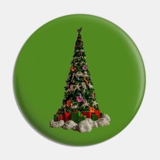 Castaway Holiday Pin