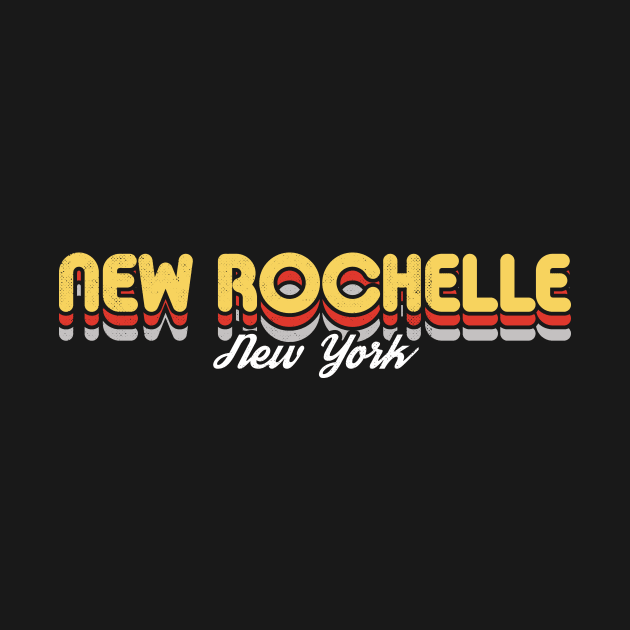 Retro New Rochelle New York by rojakdesigns