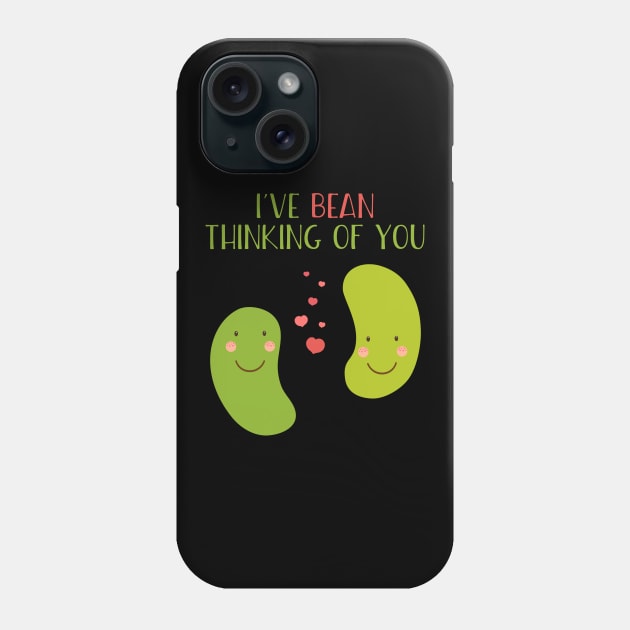 I've Bean Thinking Of You FUnny Phone Case by Lin Watchorn 