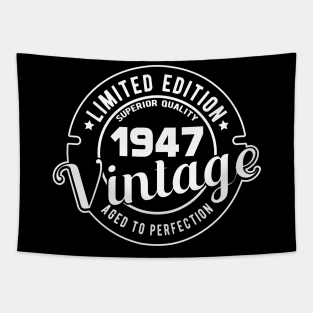 1947 VINTAGE - 74Th BIRTHDAY GIFT Tapestry