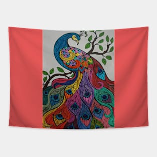 Peacock T-shirt Tapestry