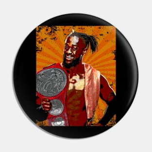 Kofi // Retro Comics Style Pin