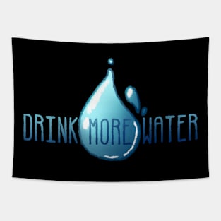 DRINK MORE WATER (wide) Tapestry