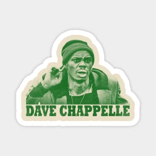 dave chappelle - green solid style Magnet