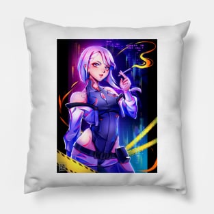 Lucy (Cyberpunk Edgerunners) Pillow