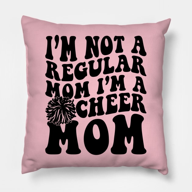 Cheerleading Cheerleader Squad Mom Girls Cheer Mama Practice Pillow by Nisrine