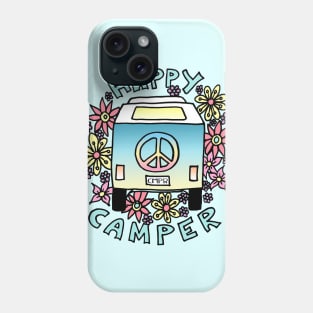 Happy Camper Hippy Van Phone Case