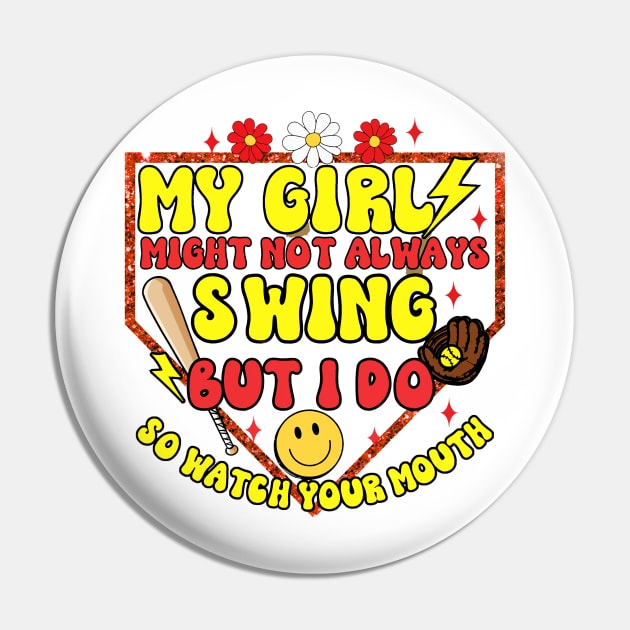 Mama softball My girl might not always swing but I do watch mouth baseball game softball mom Pin by thavylanita