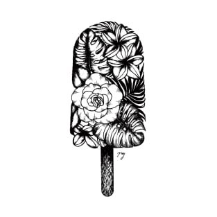 Floral Popsicle I (Gardenia, Plumeria & Monstera) T-Shirt