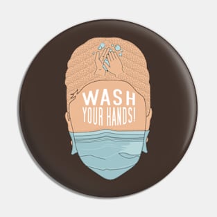 Wash your hands Pin