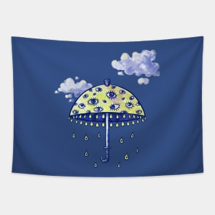 Crying Umbrella Tapestry