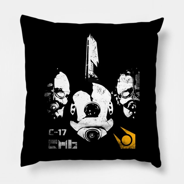 The Combine - CMB Pillow by Lolebomb