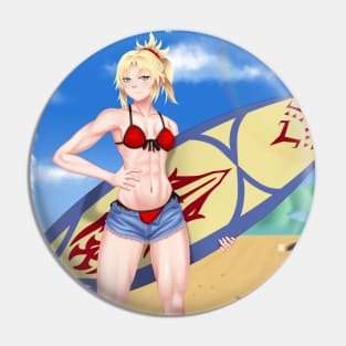 Mordred Summer Shorts Background Jagged Pin