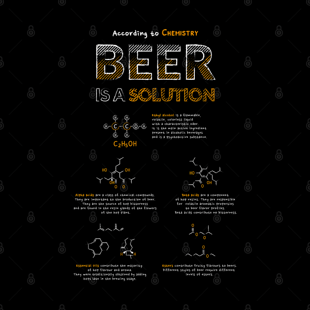 Beer is a solution by ShirtBricks