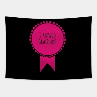 I Showed Gratitude / Self-Care Awards Tapestry