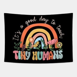 Its A Good Day To Teach Tiny Humans Back To School Tapestry