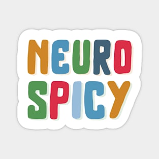 Neurospicy in colors Magnet
