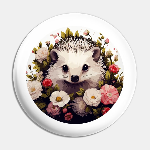 Cute hedgehog Pin by Onceer