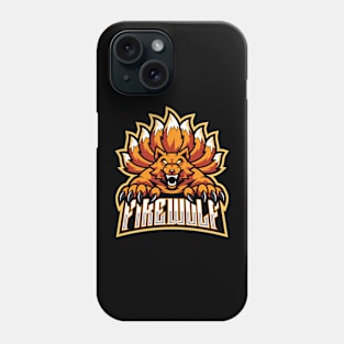 Fire wolf logos Phone Case