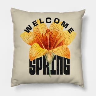 Welcome Spring Pillow