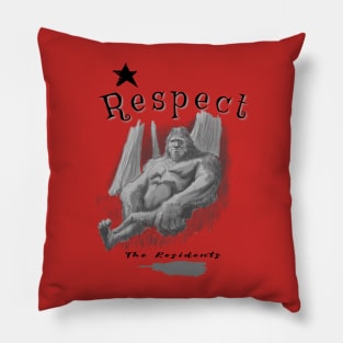 bigfoot resident Pillow