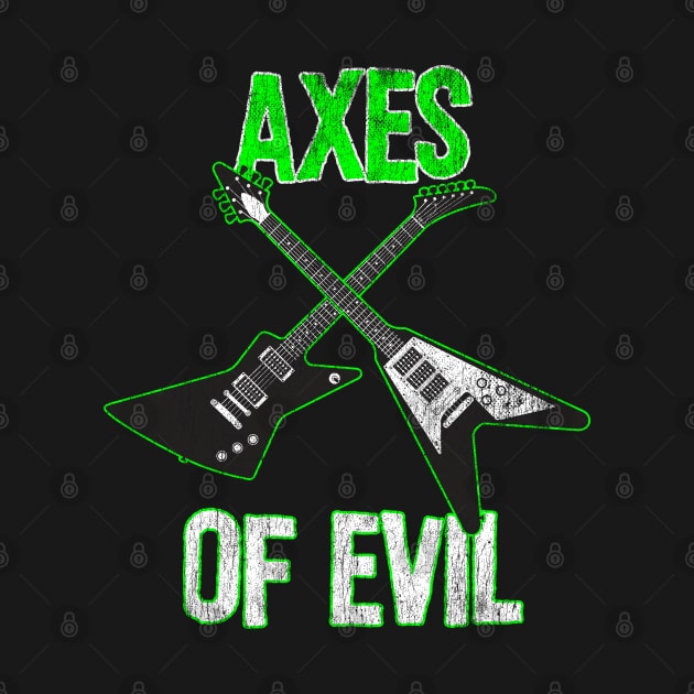 Axes Of Evil - Heavy Metal Electric Guitars by Vector Deluxe