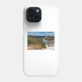 Beartooth Highway Wyoming and Montana Phone Case