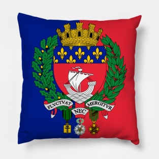 Flag of Paris Pillow