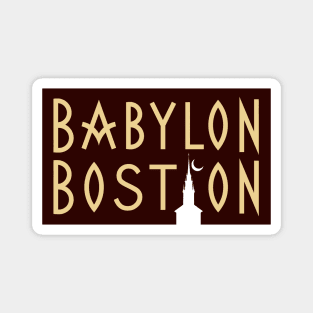 Babylon Boston Theme for Light Backgrounds Magnet