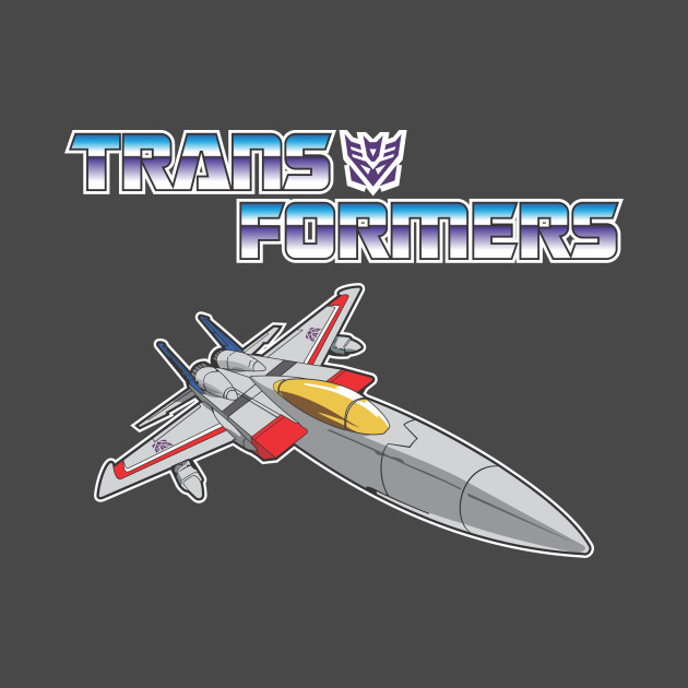 Jet Starscream Starscream G1 TShirt TeePublic