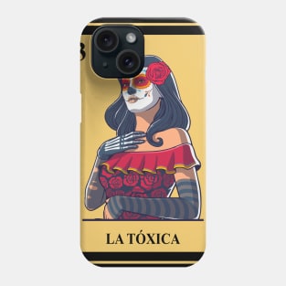 Mexican La Tóxica lottery traditional Bingo Card game Phone Case