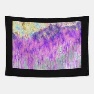 Purple Reeds 4-Available As Art Prints-Mugs,Cases,Duvets,T Shirts,Stickers,etc Tapestry