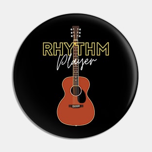 Rhythm Player All Mahogany Pin