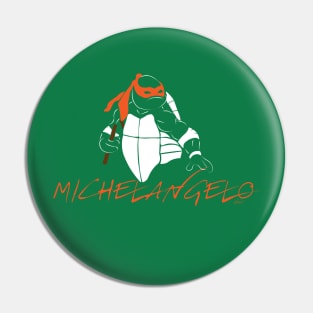 Michelanglo - TMNT Pin