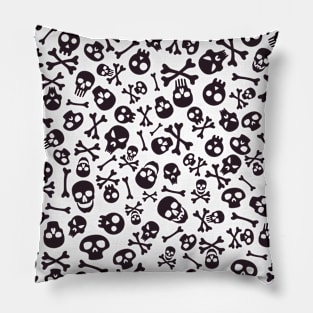 Halloween Skull Pattern Pillow