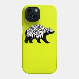 Mountain Bear Phone Case