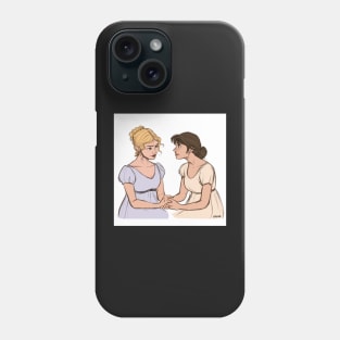 Pride and Prejudice - Jane and Elizabeth Bennet Phone Case