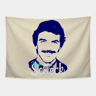 Tom Selleck 2024 Face Tapestry