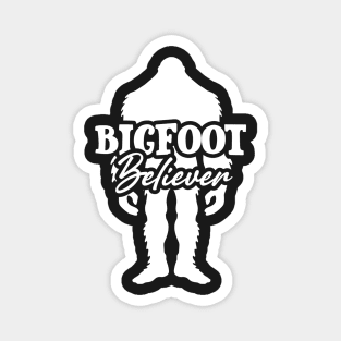 Bigfoot Believer, Funny Sasquatch Magnet