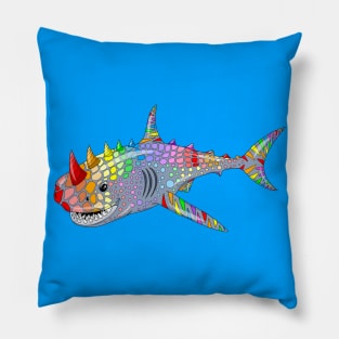 Rainbow Shark Pillow