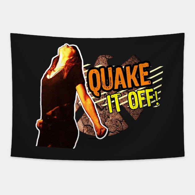 Quake it Off! Tapestry by SarahMosc