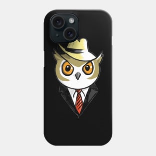 Owl Capone Phone Case
