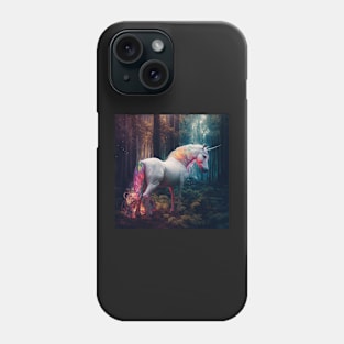 Magical Woodland Unicorn Phone Case